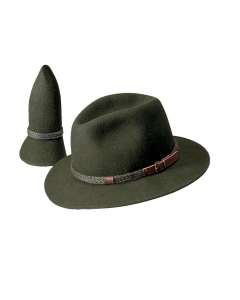Zložljivi lovski klobuk z vrvico