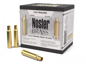 Nosler Brass 7x57 Mauser, 50kos