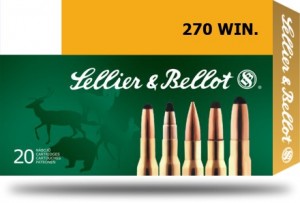 Sellier & Bellot .270 Win SP, 150grs