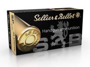 Sellier & Bellot .38 Special SP, 158grs