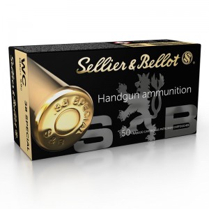 Sellier & Bellot .38 Special WC, 148grs