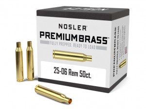 Nosler Brass .25-06 Rem, 50KOS