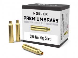 Nosler Brass .264 Win Mag, 50KOS