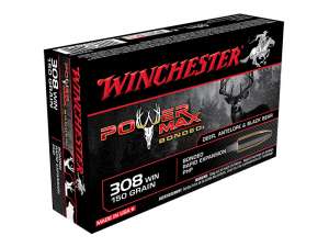 Winchester .308  Win Power Max Bonded, 150grs