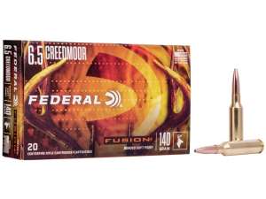 Federal 6.5 Creedmoor Fusion, 140grs