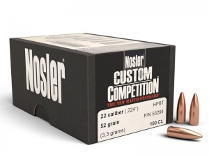 Nosler .224 HPBT Custom Competition