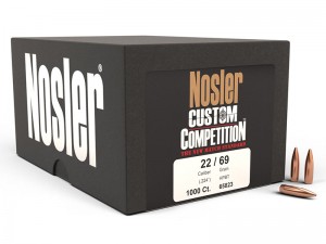 Nosler .224 HPBT Custom Competition, 1000kos