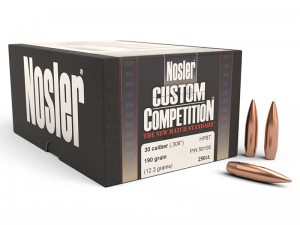Nosler .308 HPBT Custom Competition, 250kos