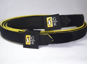 Guga Ribas IPSC Belt, Black/Yellow