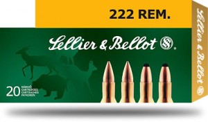 Sellier & Bellot .222 Rem SP, 50grs