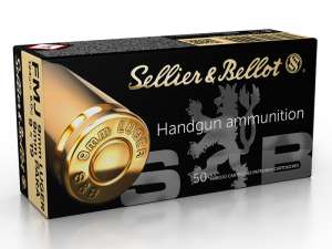 Sellier & Bellot 9mm Luger FMJ, 124grs
