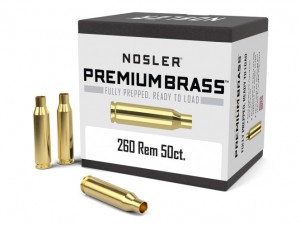 Nosler Brass .260 Rem, 50KOS