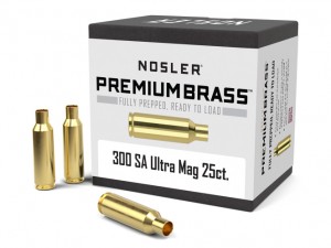 Nosler Brass .300 SAUM, 25KOS