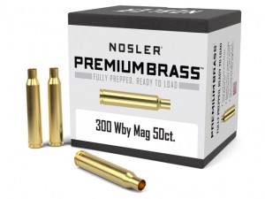 Nosler Brass .300 Weatherby Magnum, 50KOS
