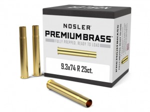 Nosler Brass 9.3x74R, 25KOS